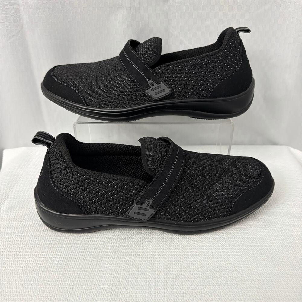 Orthofeet Quincy Black Shoes Womens Size 12 B No Insoles Comfort Diabetic - Picture 8 of 11